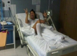 Alejandra Guzmán en el Hospital